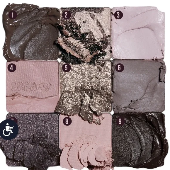 Huda Beauty Creamy Obsessions Eyeshadow Palette in Greige - Picture 2 of 10